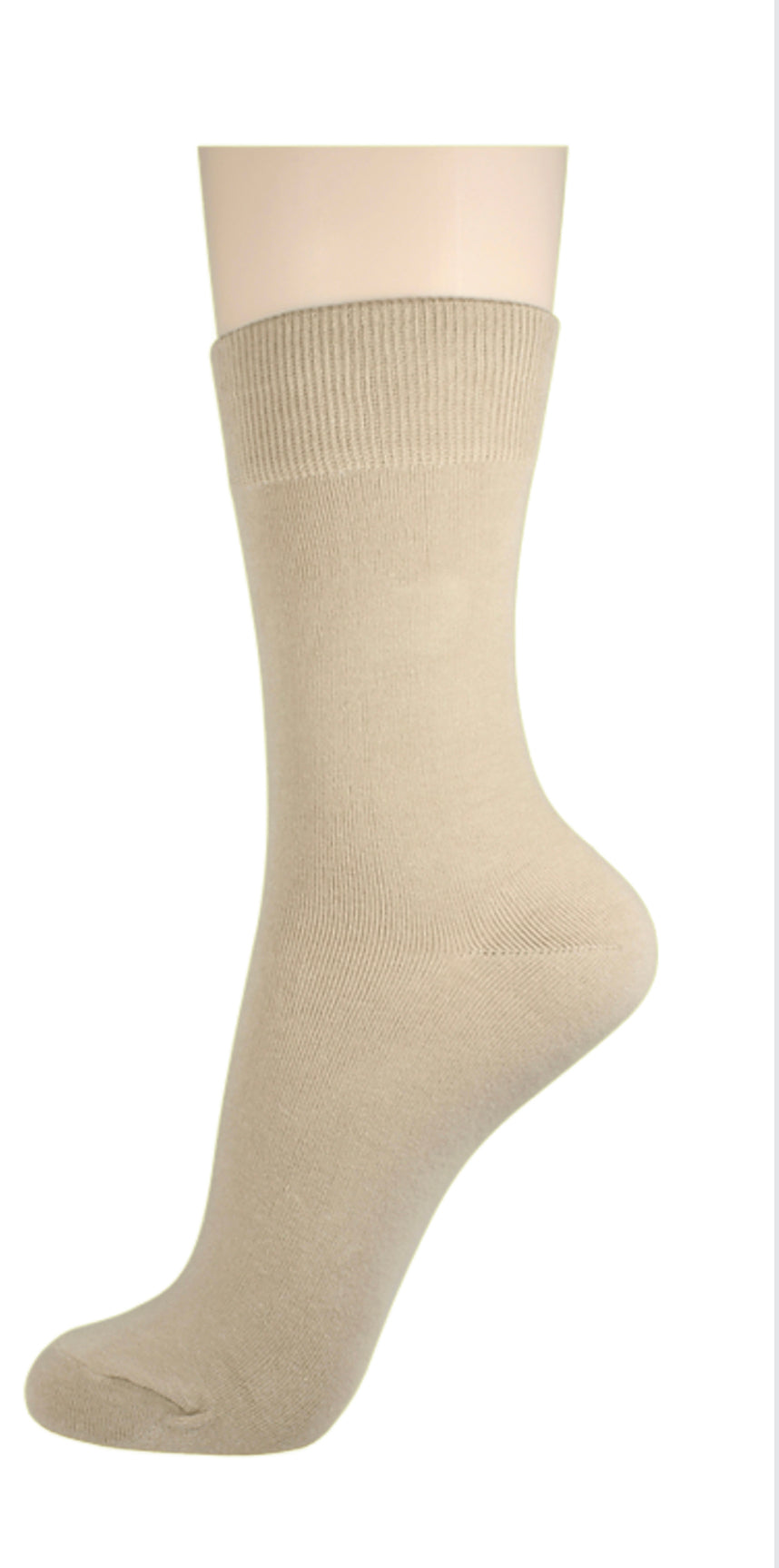 Women's Cotton socks beige
